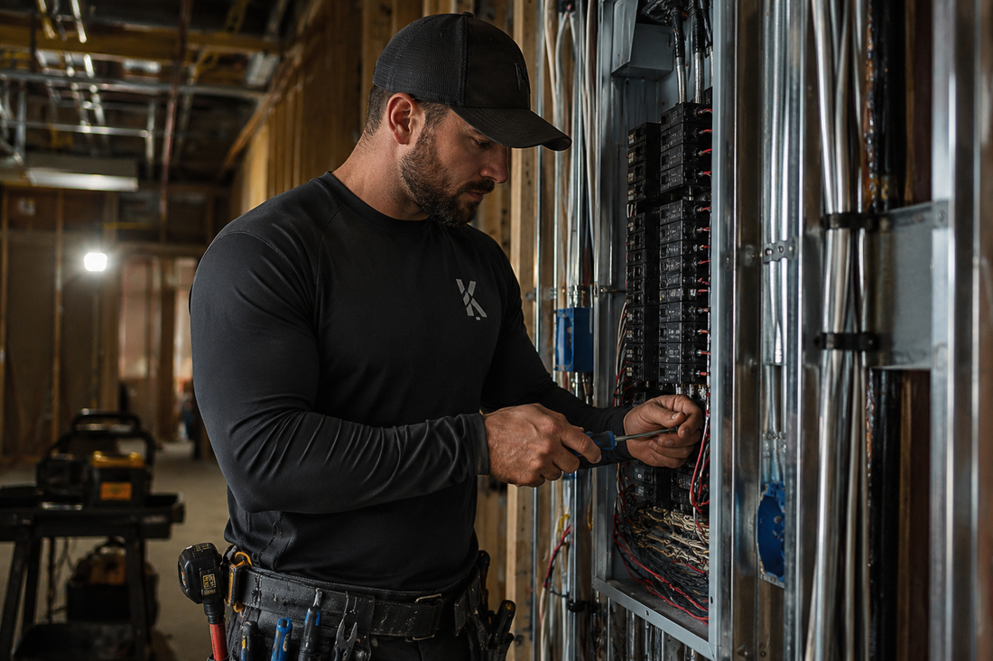 Best Work Shirts for Electricians (Built for Heat, Movement, and Long Days)
